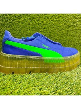 Puma Fenty x Cleated Creeper Surf Womens Size 9 Blue Athletic Shoes Sneakers